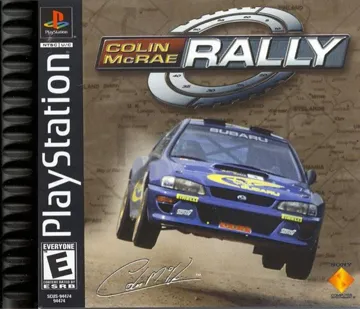 Colin McRae Rally (US) box cover front